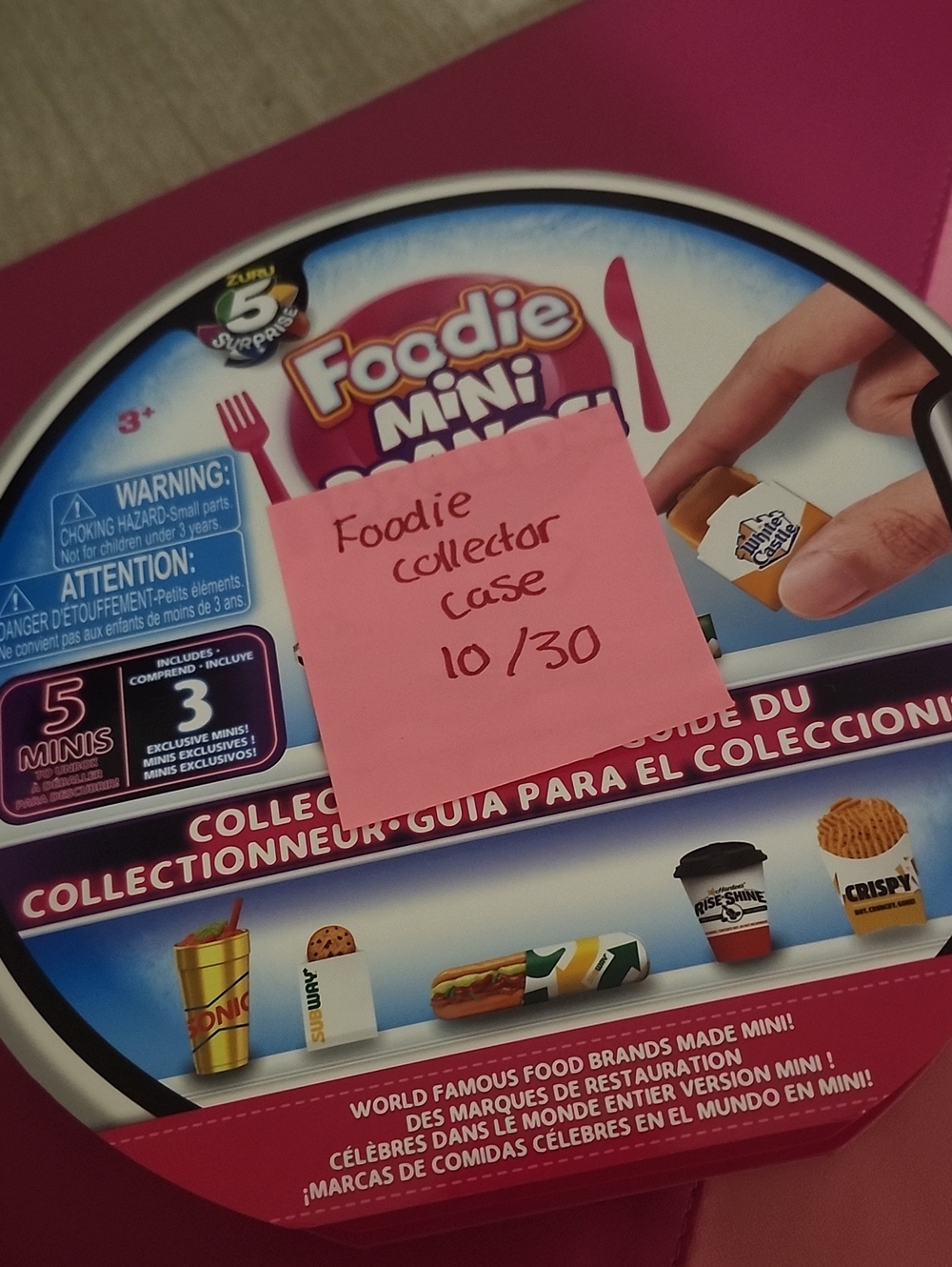 Zuru Mini Brands Foodie Case 10/30 Inside